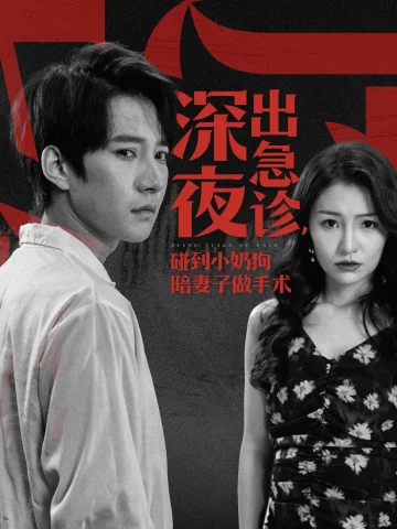 深夜出急诊碰到小奶狗陪妻子做手术