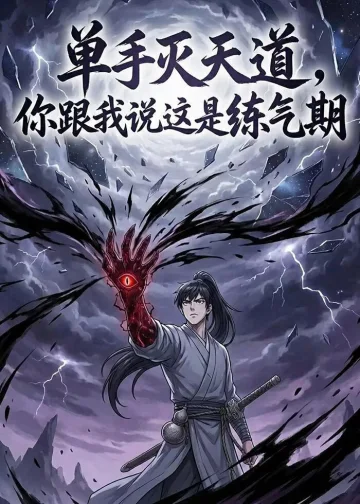 单手灭天道你跟我说这是练气期